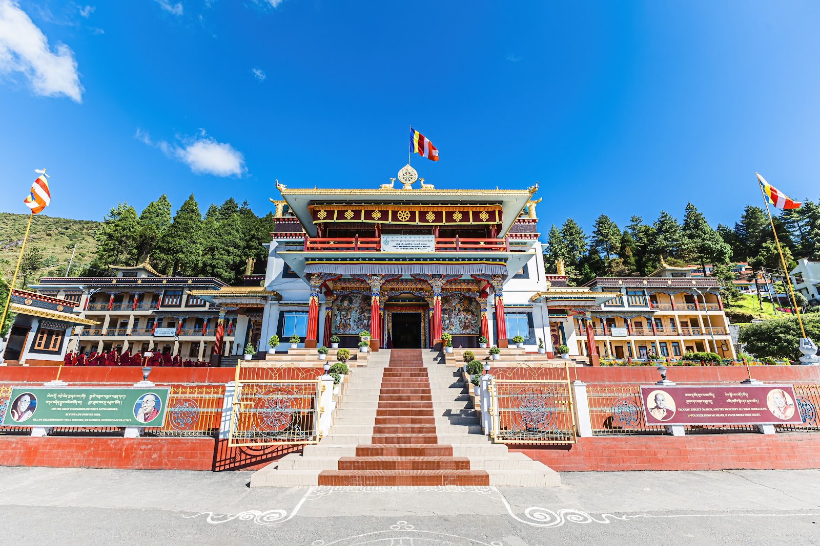 Bomdila Buddhist Monastery - Bomdila, West Kameng District, Arunachal Pradesh, India
